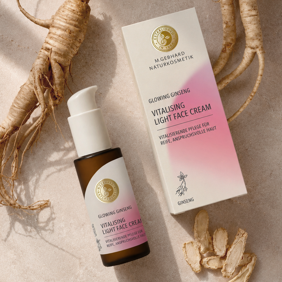 VITALISING LIGHT FACE CREAM - GLOWING GINSENG
