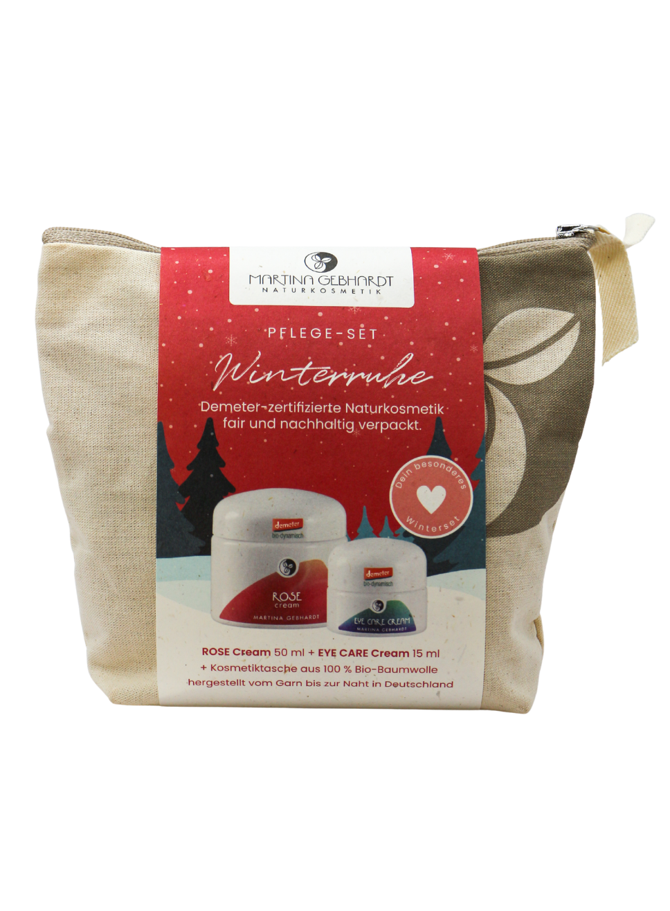 Nachhaltiges Pflege-Set "Winterruhe"